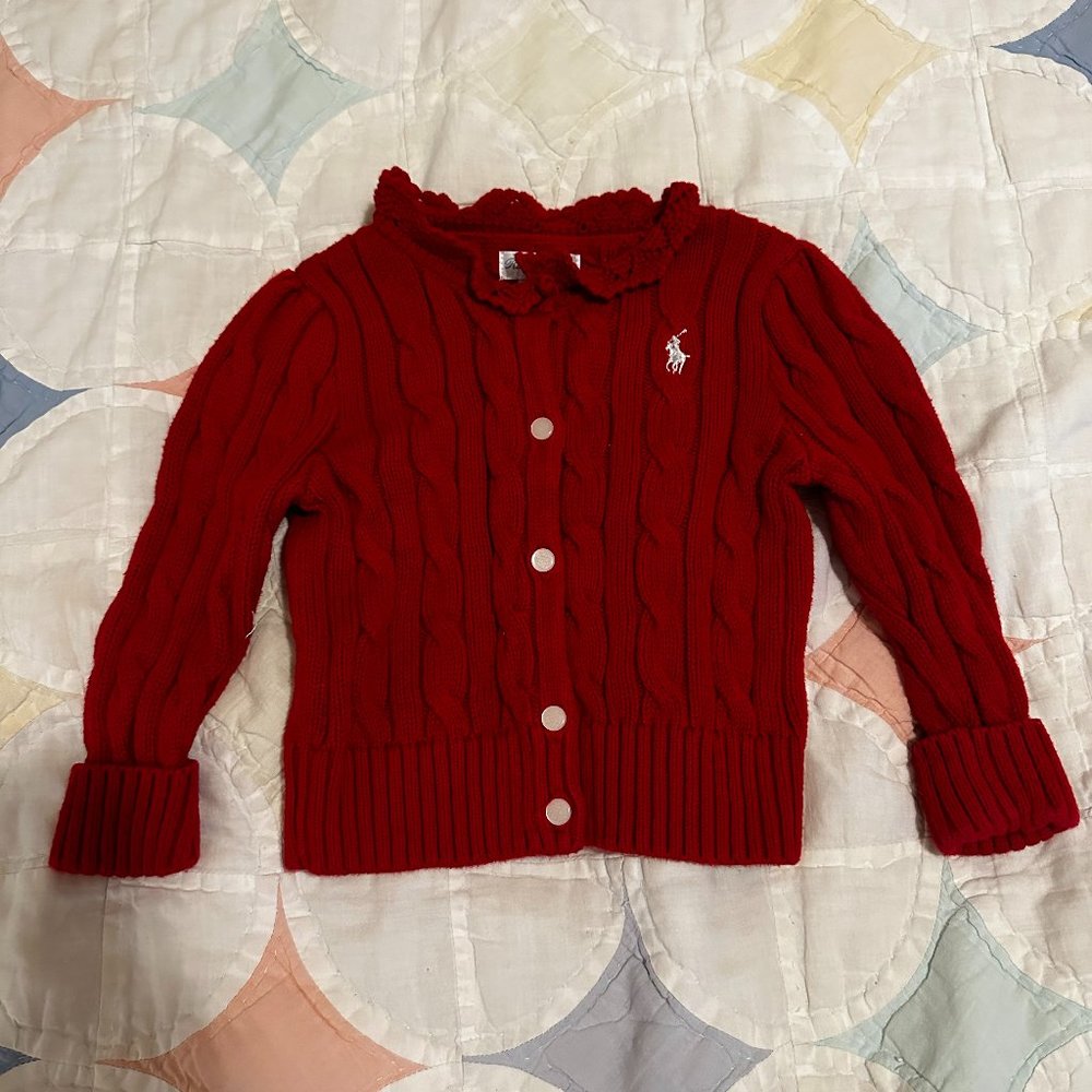 NWOT Ralph Lauren cardigan - 9 months